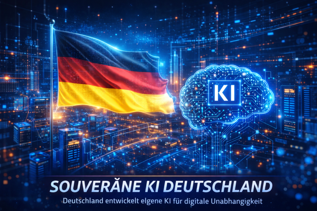 Souveraene KI Deutschland digitale Unabhaengigkeit kuenstliche Intelligenz Europa 2026