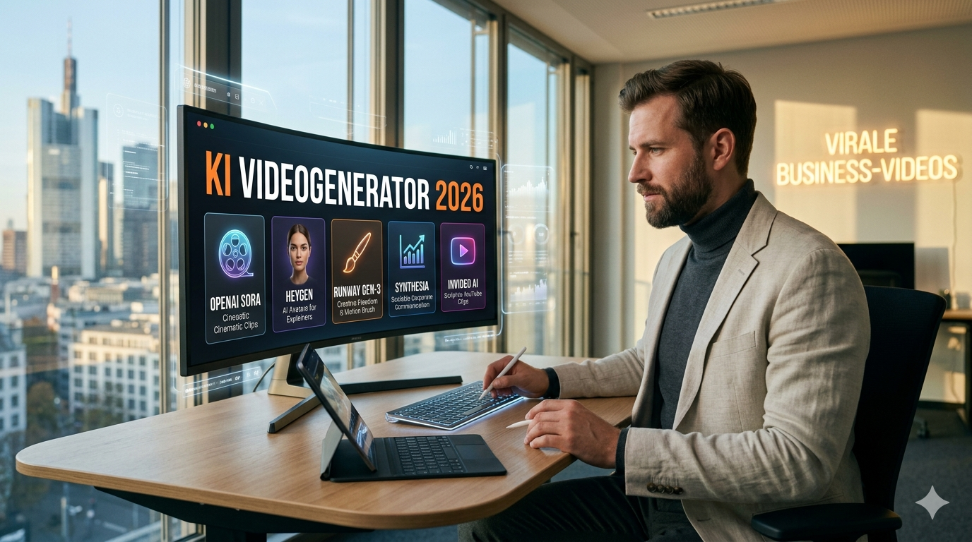 Beste KI Videogenerator Tools 2026 für Business